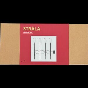IKEA STRALA LED Indoor Outdoor Snowman 24" Light Sticks (Set of 4)